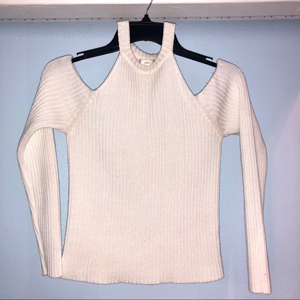 Long sleeve white shirt